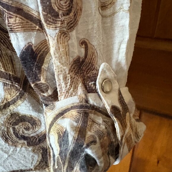 David Cline Crushed Roll-Up Button Up Shirt - Picture 3 of 4